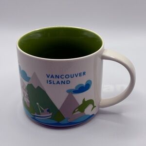 2017 Vancouver Island Canada Ceramic Starbucks You Are Here Series Coffee Mug